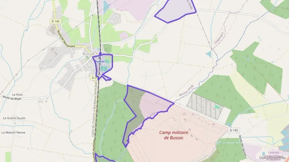 Maison 94 m² quatre pièces à vendre à Bussac-Forêt