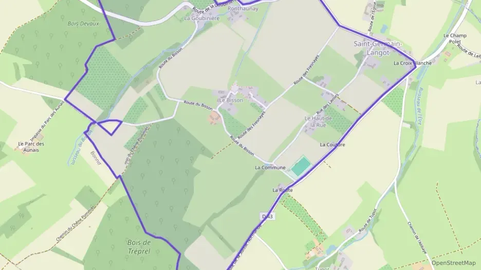 Maison 81 m² deux pieces à vendre à Saint-Germain-Langot Maison 81 m² deux pieces à vendre à Saint-Germain-Langot