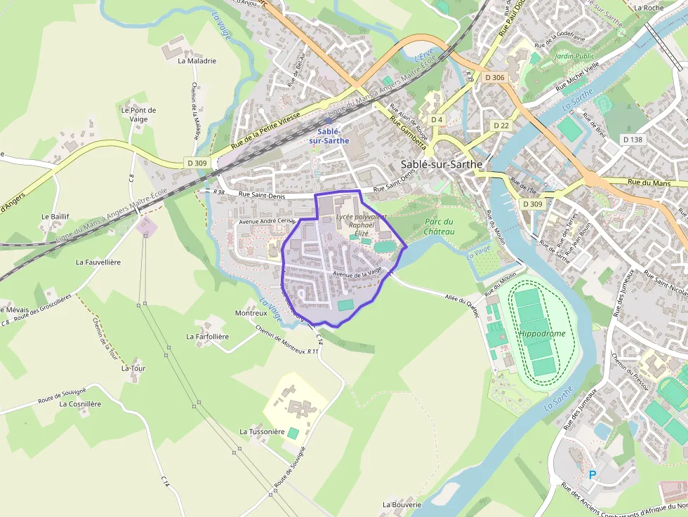 Maison 87 m² quatre pièces à vendre à Sablé-sur-Sarthe