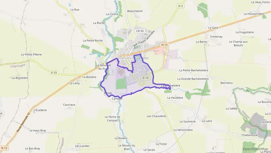 Maison 56 m² trois pièces à vendre à Javron-les-Chapelles