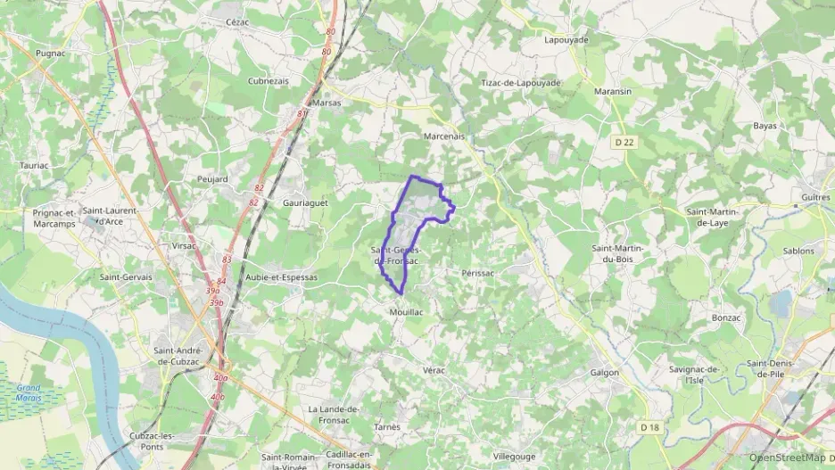 Maison 100 m² quatre pièces à vendre à Saint-Genès-de-Fronsac