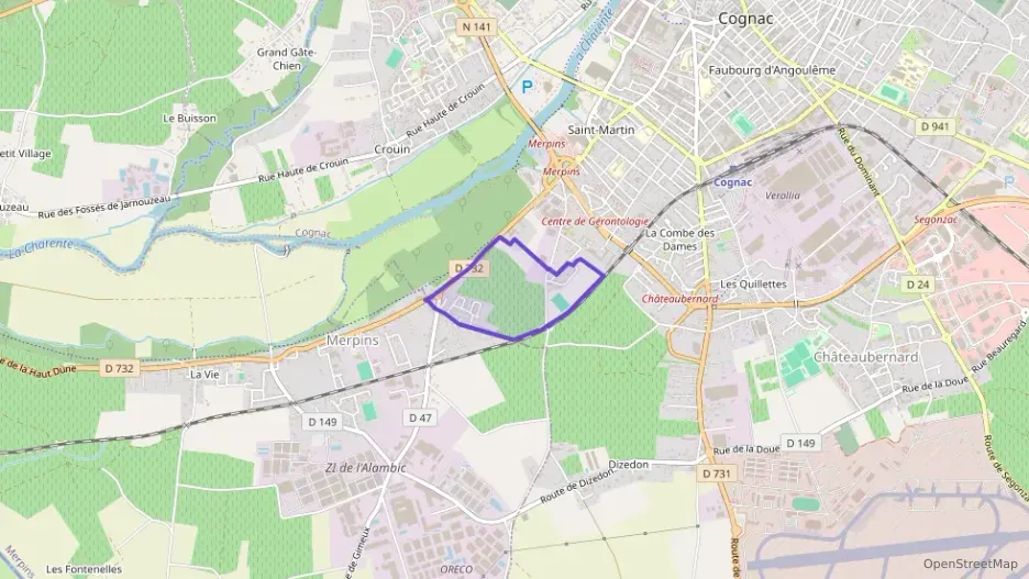 Maison 85 m² quatre pièces à vendre à Cognac