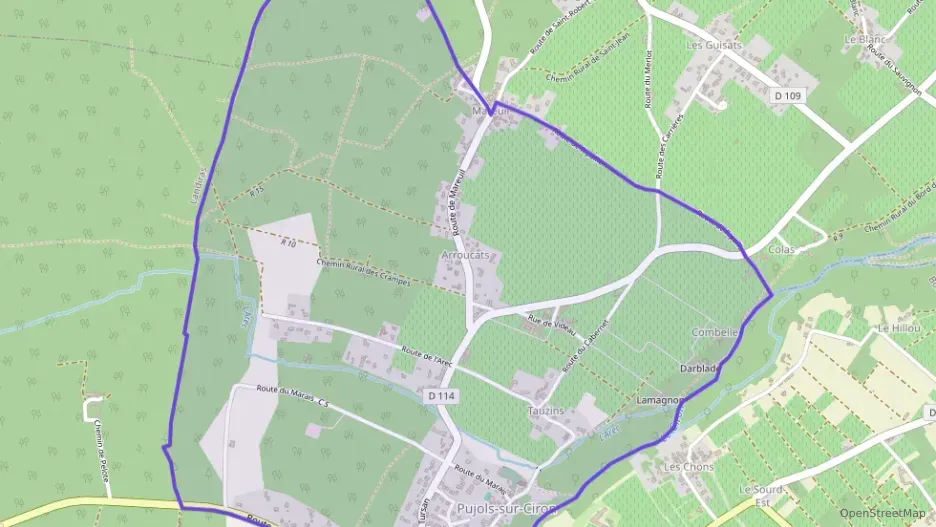 Maison 51 m² deux pieces à vendre à Pujols-sur-Ciron