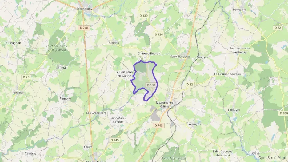 Maison 105 m² trois pièces à vendre à Saint-Pardoux-Soutiers