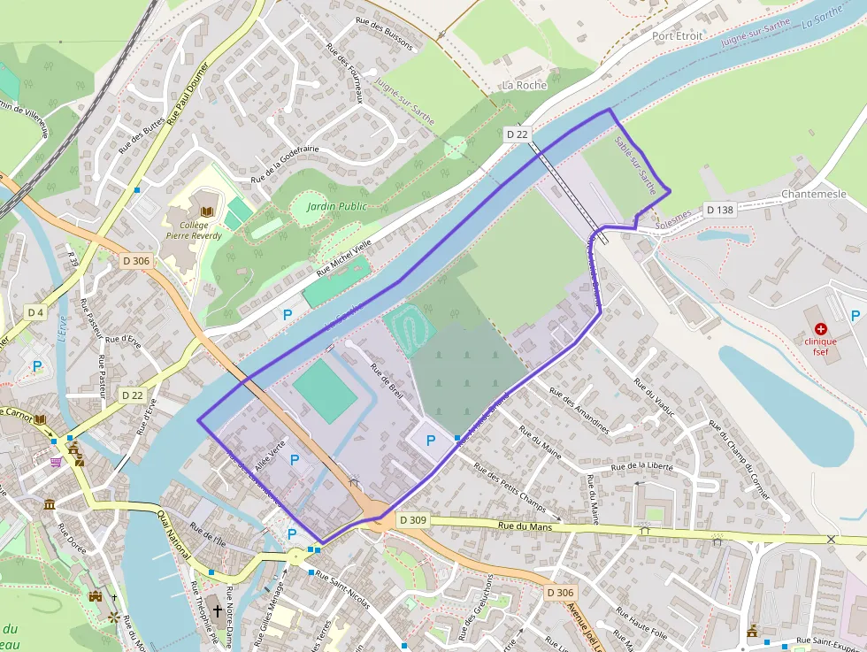 Maison 57 m² trois pièces à vendre à Sablé-sur-Sarthe