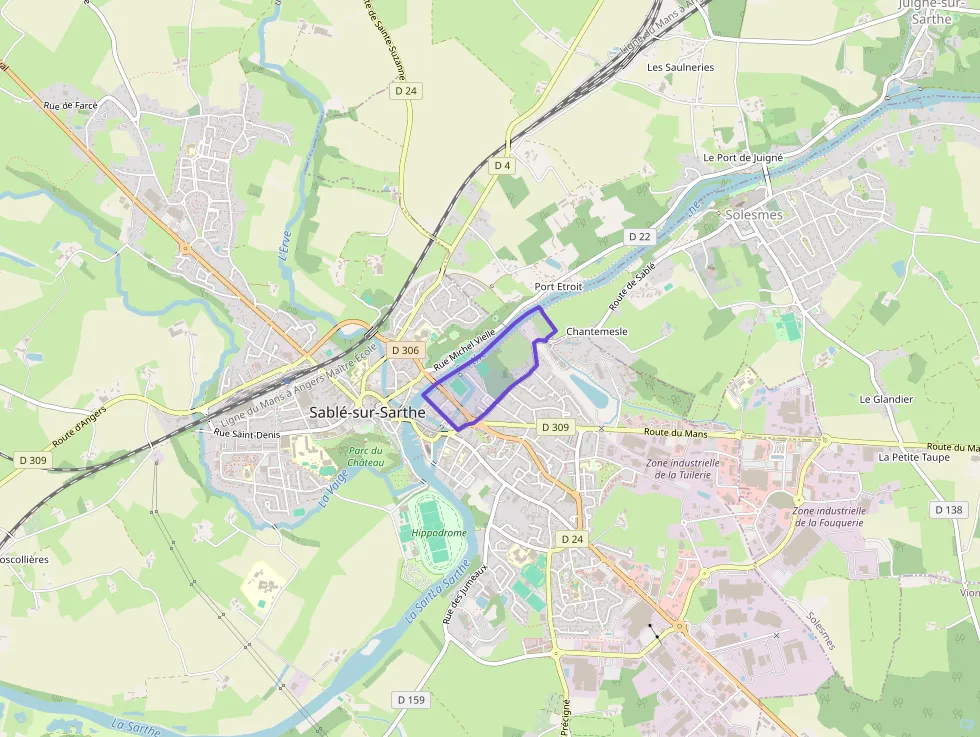 Maison 57 m² trois pièces à vendre à Sablé-sur-Sarthe