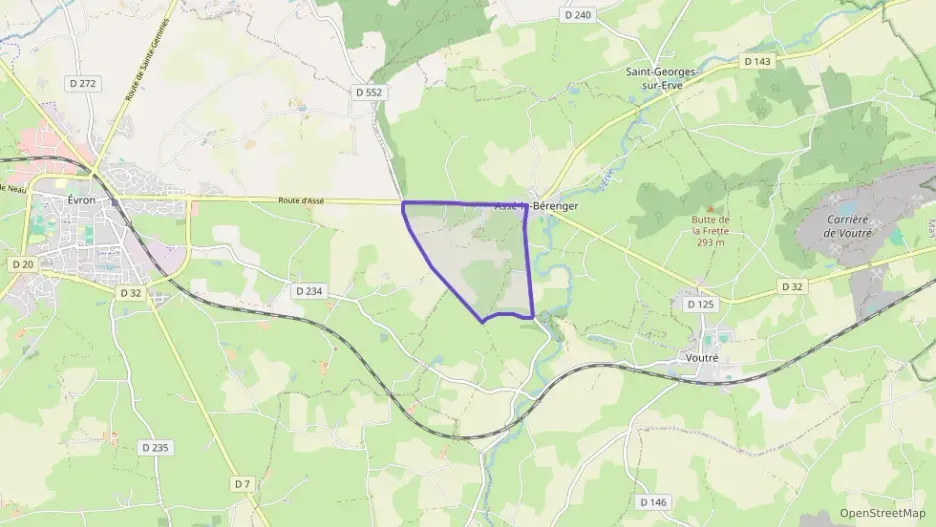 Maison 88 m² trois pièces à vendre à Assé-le-Bérenger