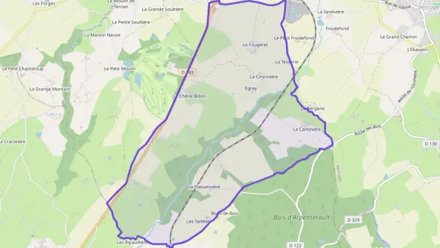 Maison 114 m² trois pièces à vendre à Mazières-en-Gâtine