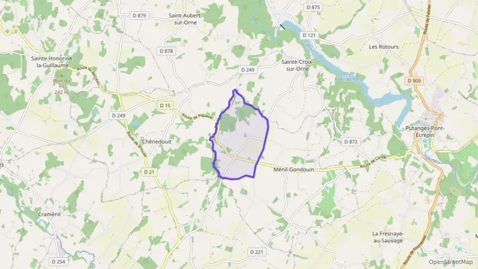 Maison 80 m² trois pièces à vendre à Ménil-Gondouin