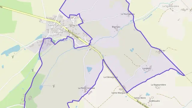 Maison 100 m² trois pièces à vendre à Saint-Germain-de-Longue-Chaume