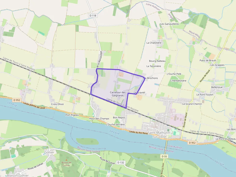 Maison 145 m² trois pièces à vendre à Loire-Authion