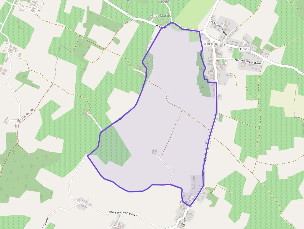 Maison 89 m² quatre pièces à vendre à Germignac