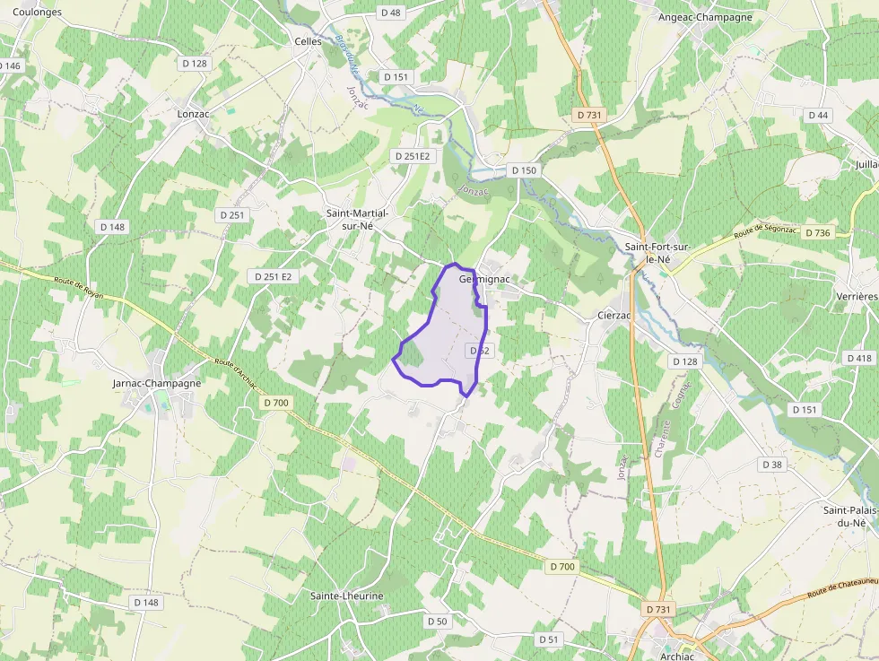 Maison 89 m² quatre pièces à vendre à Germignac