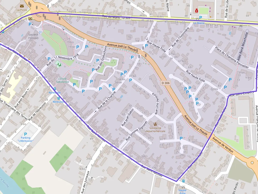 Maison 50 m² trois pièces à vendre à Sablé-sur-Sarthe