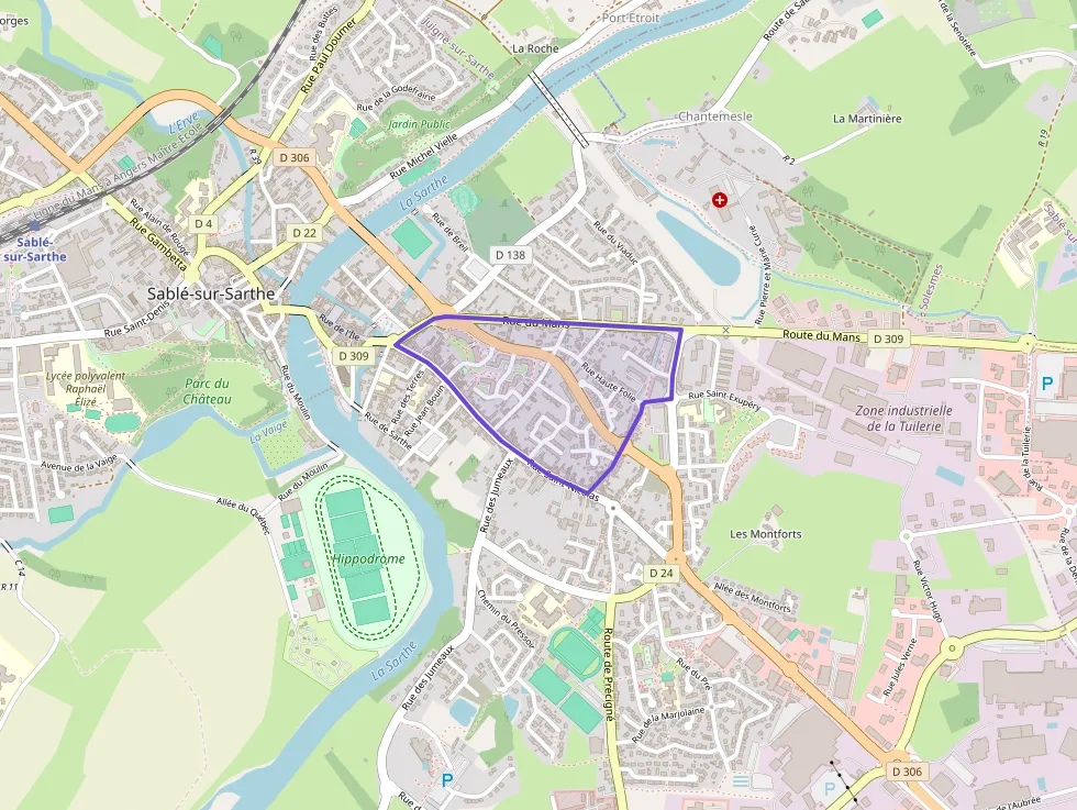 Maison 87 m² quatre pièces à vendre à Sablé-sur-Sarthe