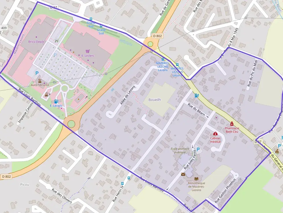 Maison 81 m² quatre pièces à vendre à Mazères-Lezons