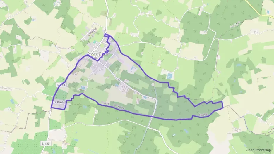 Maison 120 m² cinq pièces à vendre à Notre-Dame-du-Pé Maison 120 m² cinq pièces à vendre à Notre-Dame-du-Pé