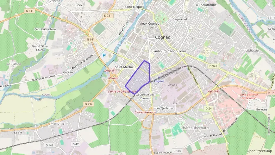 Maison 103 m² cinq pièces à vendre à Cognac