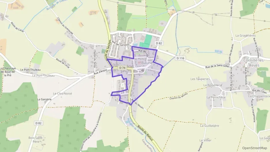 Maison 101 m² quatre pièces à vendre à Loire-Authion Maison 101 m² quatre pièces à vendre à Loire-Authion