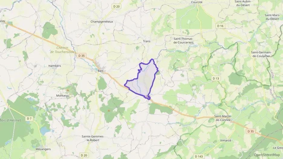 Maison 95 m² trois pièces à vendre à Izé