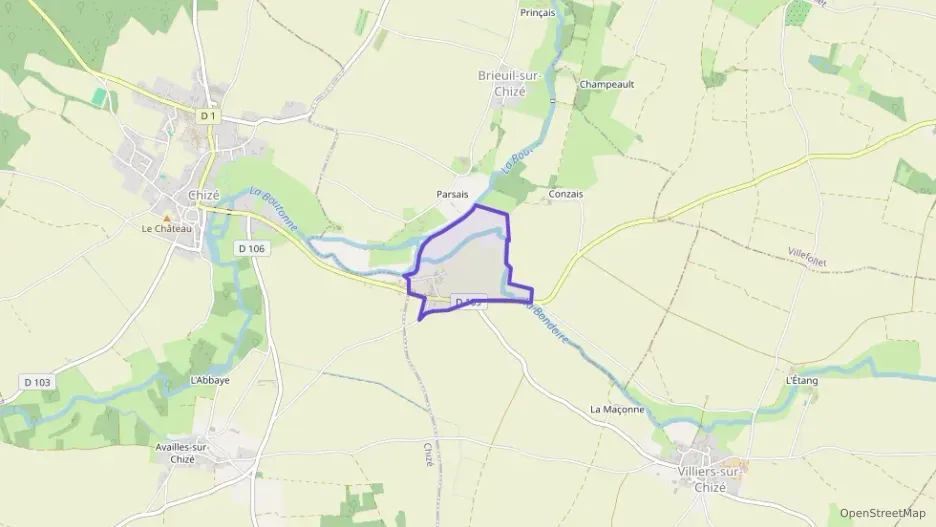 Maison 130 m² six pièces à vendre à Villiers-sur-Chizé Maison 130 m² six pièces à vendre à Villiers-sur-Chizé