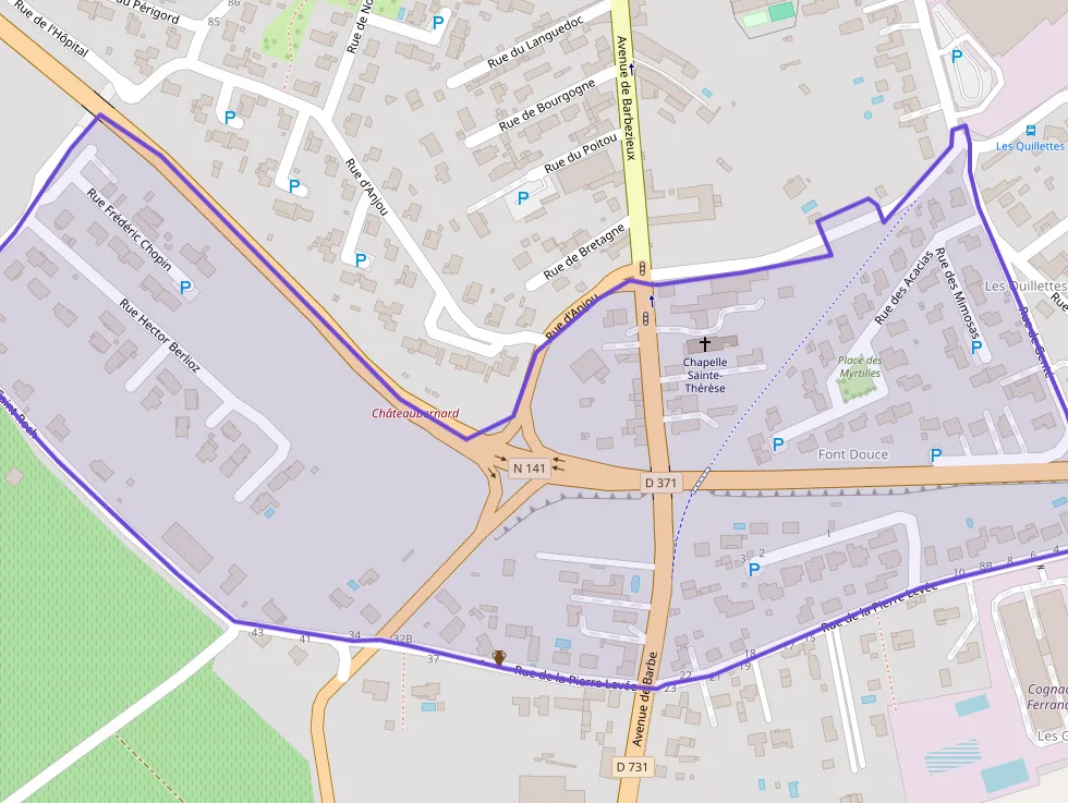 Maison 88 m² quatre pièces à vendre à Châteaubernard