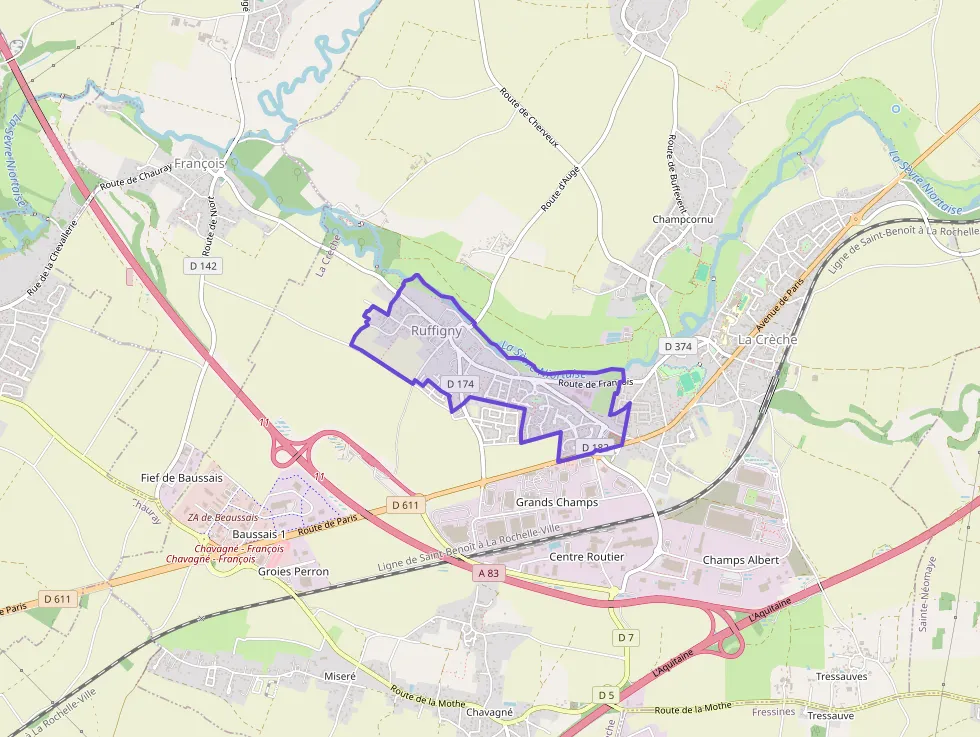 Maison 85 m² quatre pièces à vendre à La Crèche