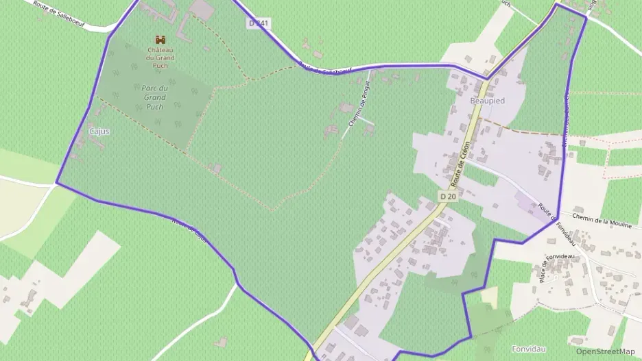 Maison 90 m² trois pièces à vendre à Saint-Germain-du-Puch