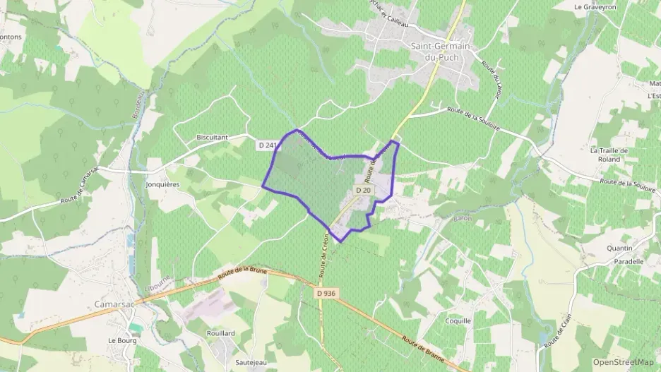 Maison 90 m² trois pièces à vendre à Saint-Germain-du-Puch