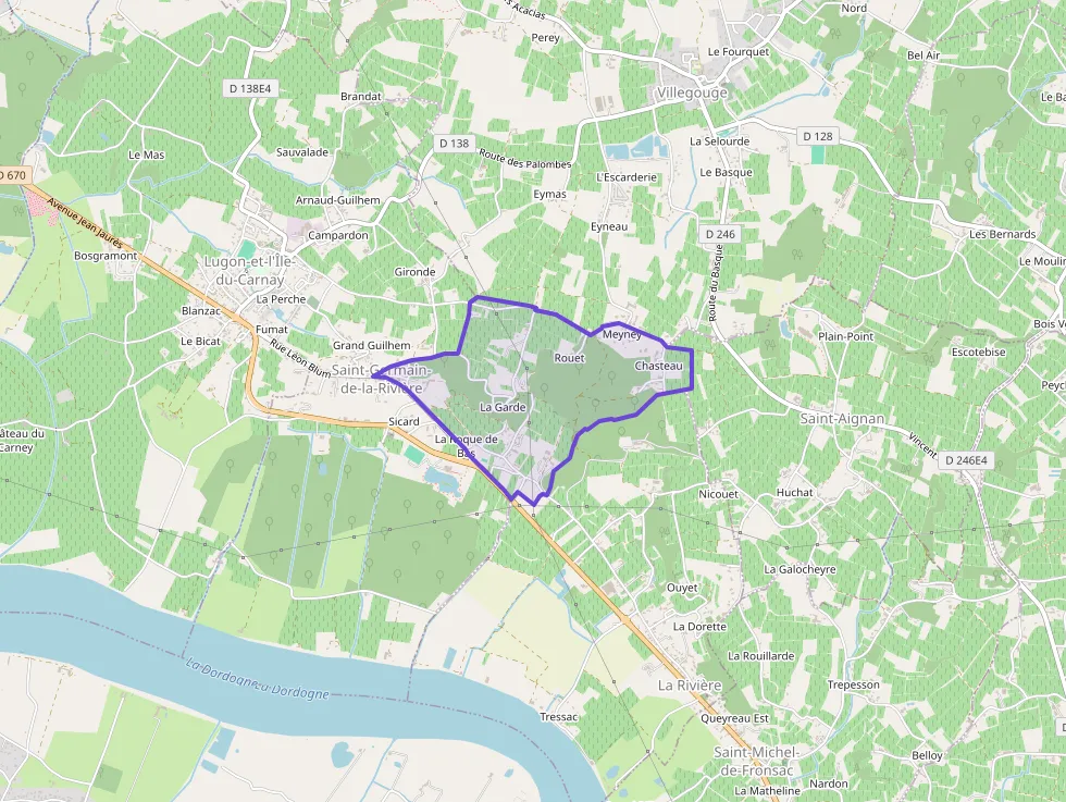 Maison 115 m² quatre pièces à vendre à Saint-Germain-de-la-Rivière