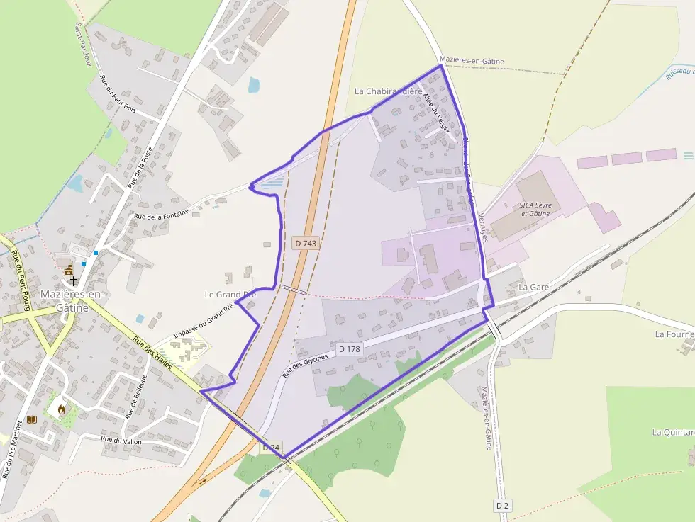 Maison 87 m² quatre pièces à vendre à Mazières-en-Gâtine