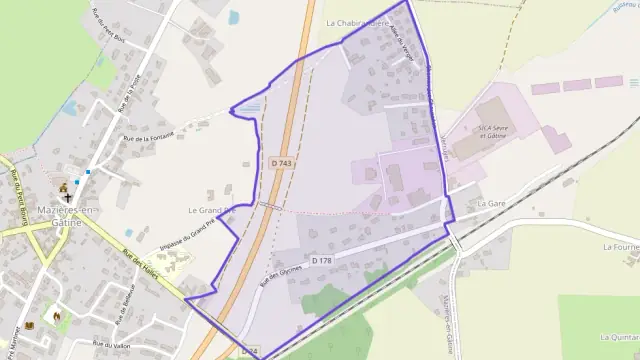 Maison 87 m² quatre pièces à vendre à Mazières-en-Gâtine