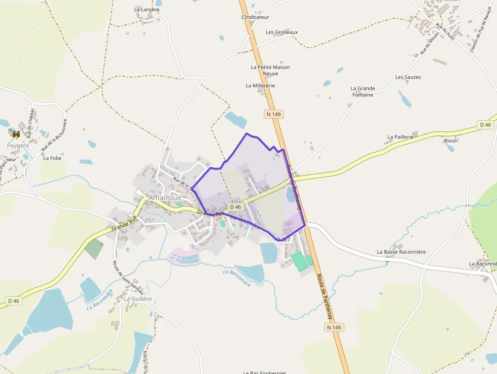 Maison 91 m² quatre pièces à vendre à Amailloux