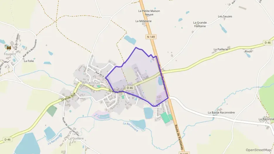 Maison 91 m² quatre pièces à vendre à Amailloux Maison 91 m² quatre pièces à vendre à Amailloux