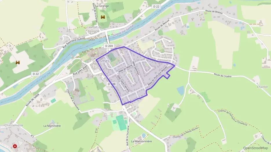 Maison 63 m² trois pièces à vendre à Solesmes Maison 63 m² trois pièces à vendre à Solesmes