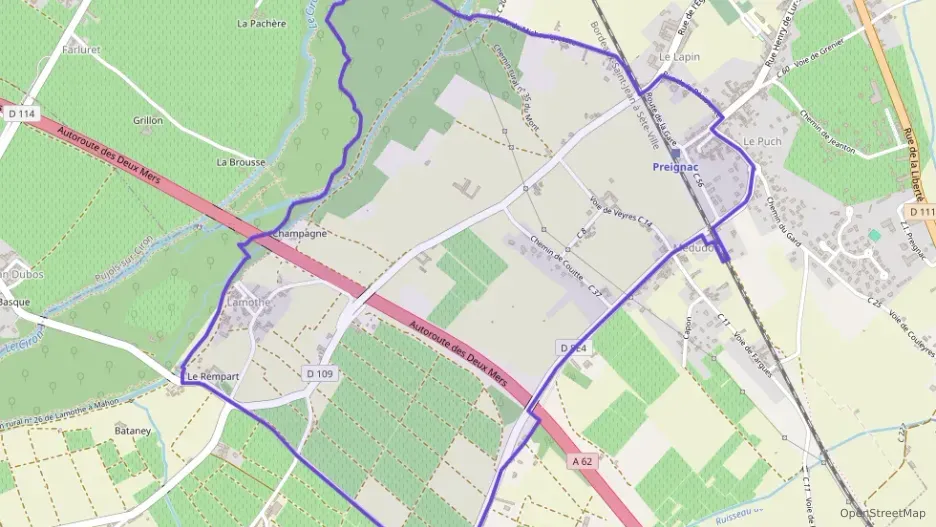 Maison 80 m² quatre pièces à vendre à Preignac