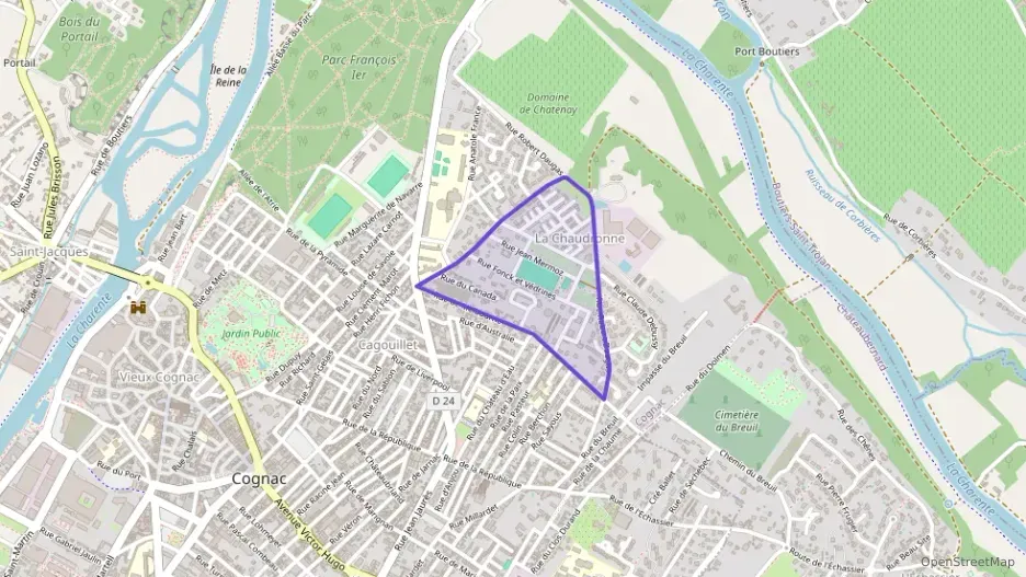 Maison 94 m² cinq pièces à vendre à Cognac