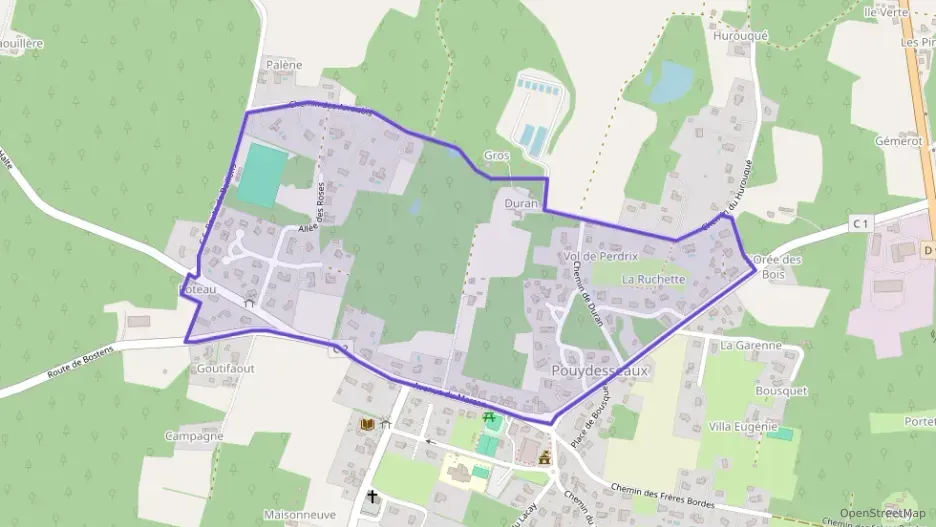 Maison 120 m² six pièces à vendre à Pouydesseaux