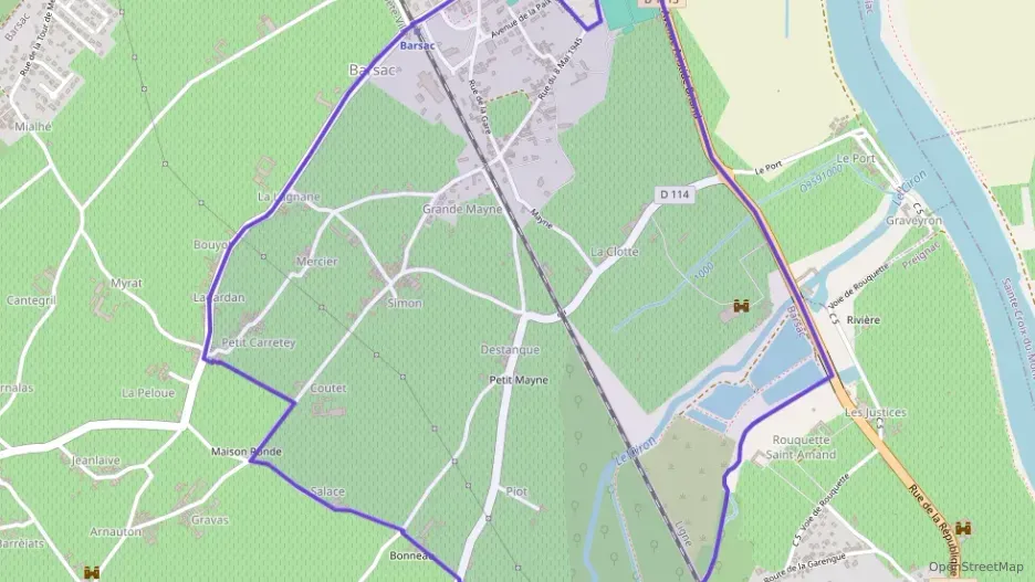 Maison 90 m² trois pièces à vendre à Barsac Maison 90 m² trois pièces à vendre à Barsac