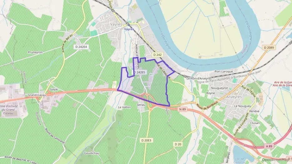 Maison 89 m² quatre pièces à vendre à Vayres