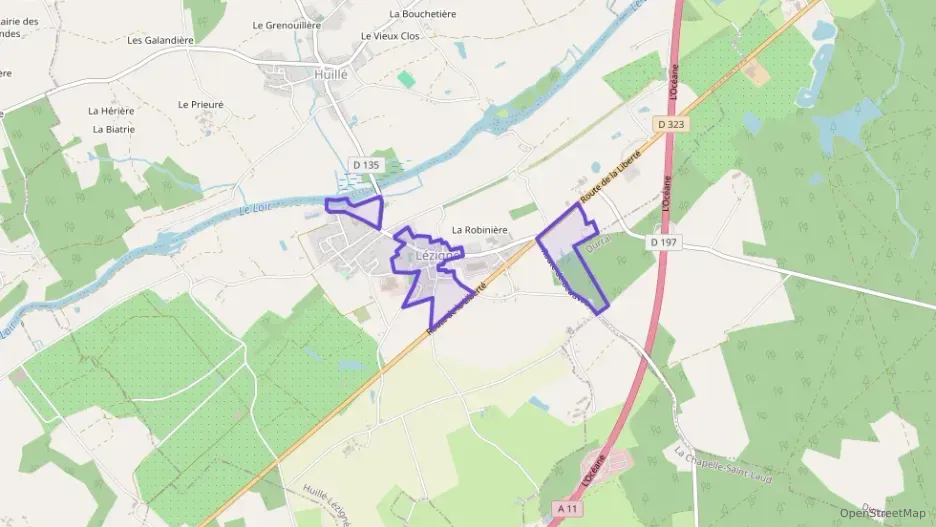 Maison 188 m² cinq pièces à vendre à Huillé-Lézigné Maison 188 m² cinq pièces à vendre à Huillé-Lézigné