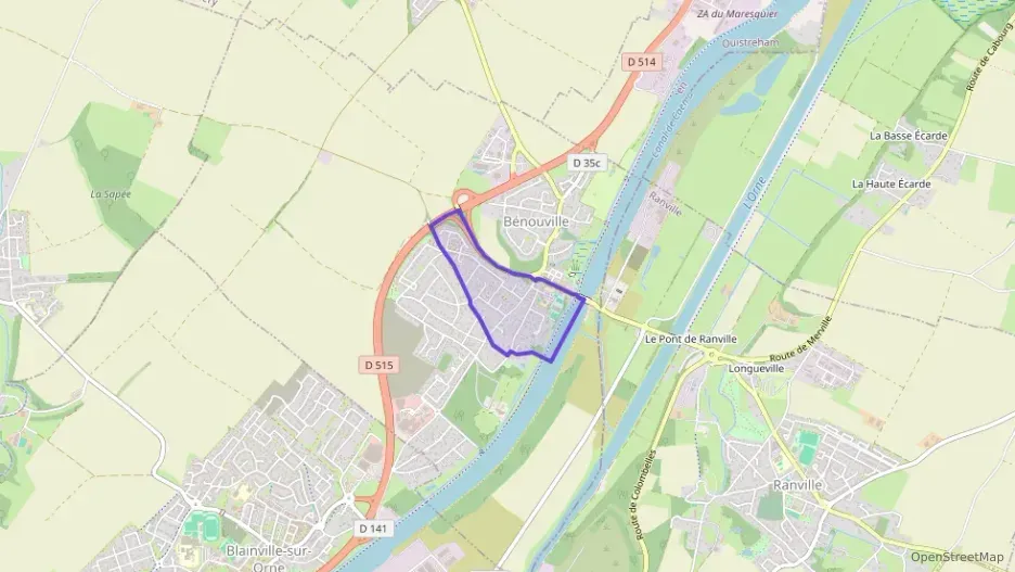 Maison 85 m² quatre pièces à vendre à Bénouville