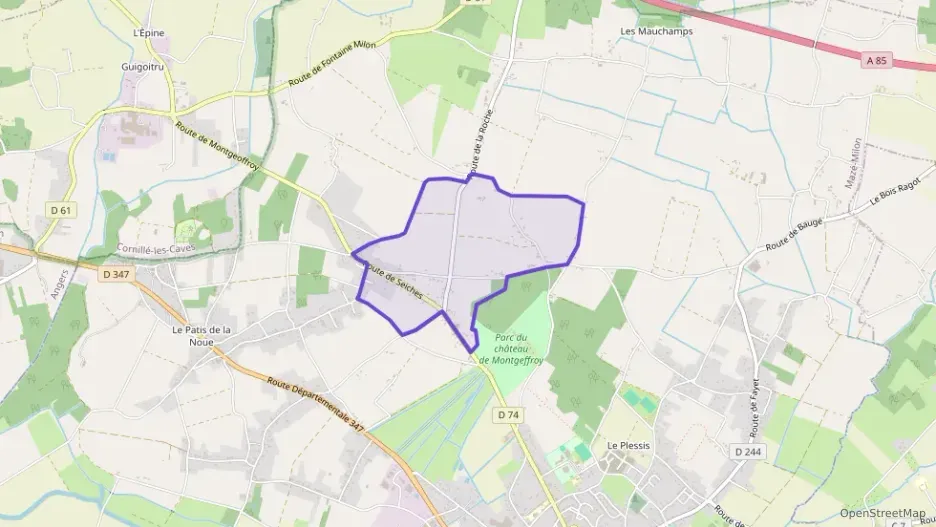 Maison 119 m² cinq pièces à vendre à Mazé-Milon