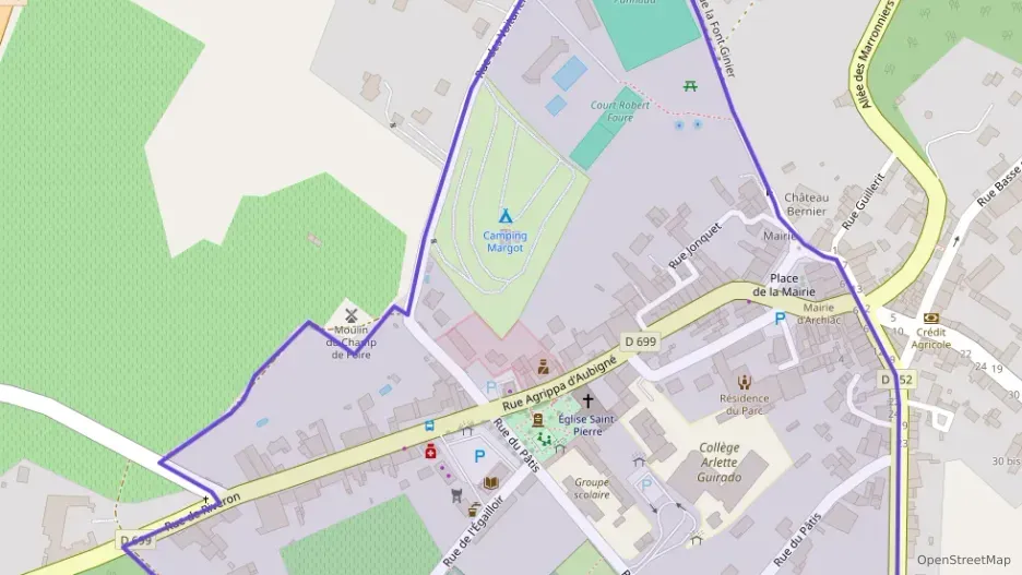 Maison 84 m² quatre pièces à vendre à Archiac