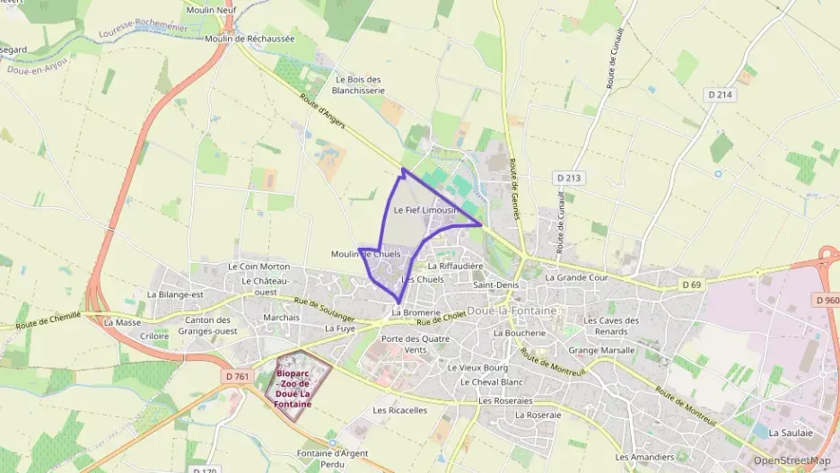 Maison 128 m² cinq pièces à vendre à Doué-en-Anjou