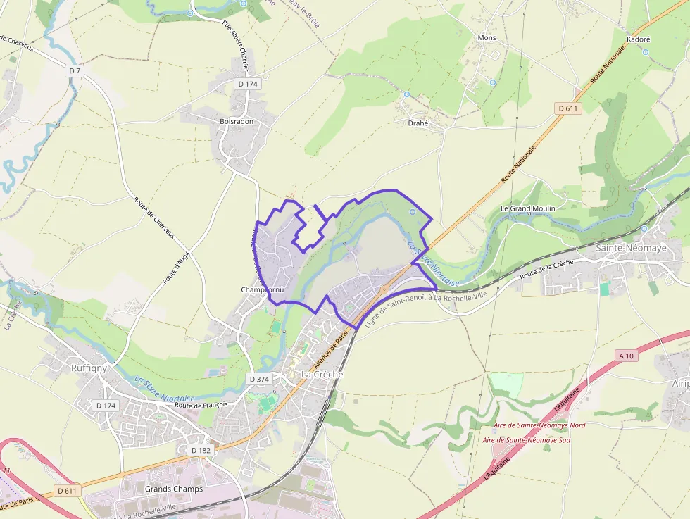 Maison 92 m² quatre pièces à vendre à La Crèche