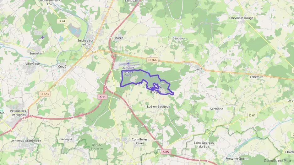 Maison 66 m² trois pièces à vendre à Jarzé Villages