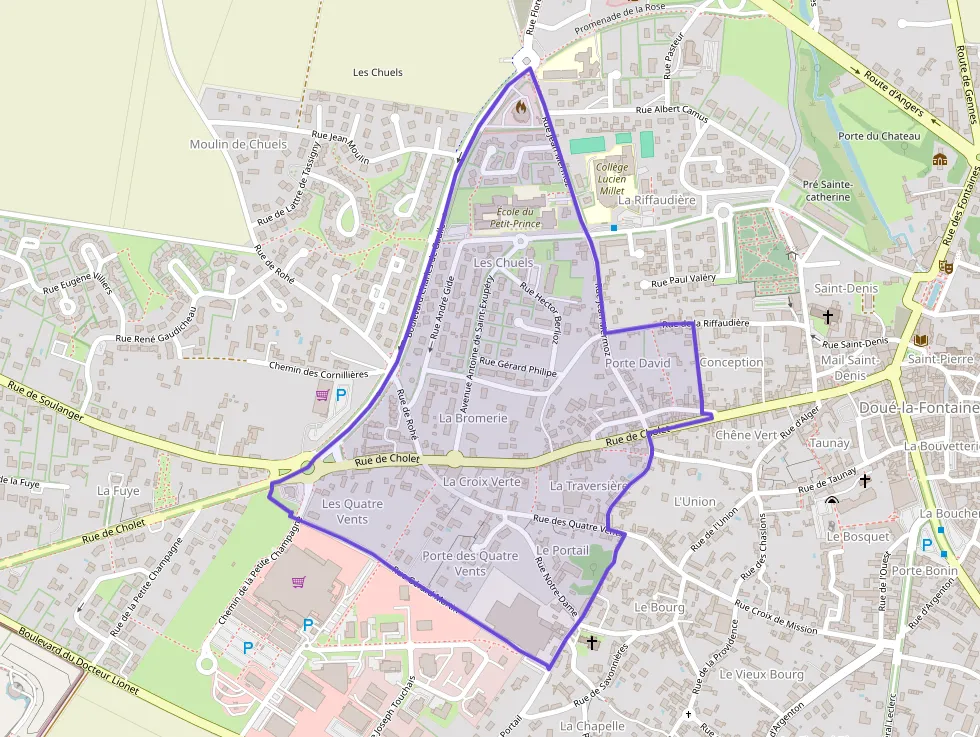 Maison 82 m² quatre pièces à vendre à Doué-en-Anjou