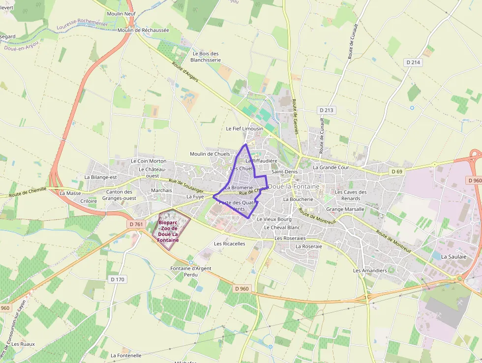 Maison 82 m² quatre pièces à vendre à Doué-en-Anjou