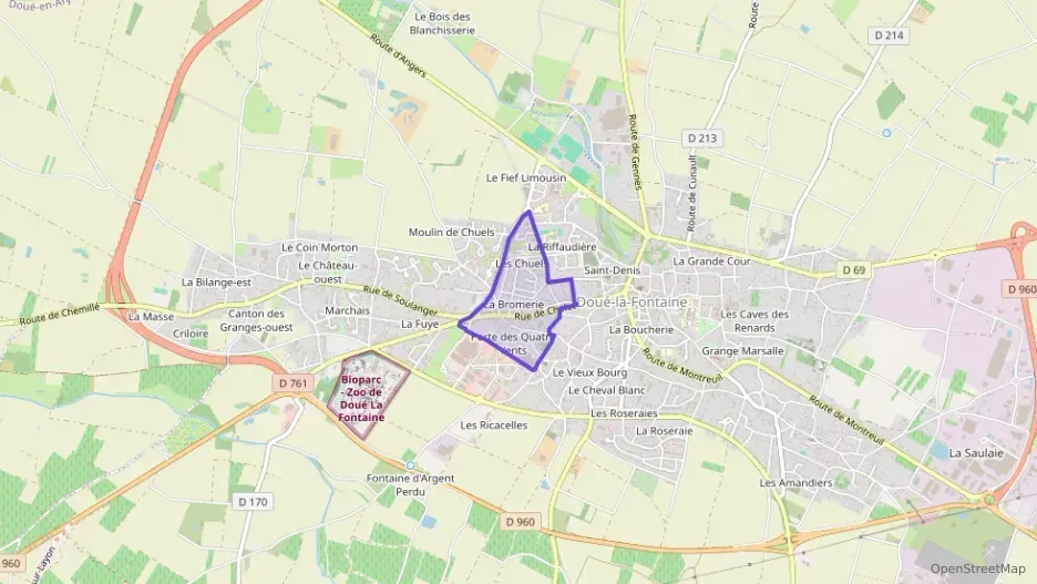 Maison 82 m² quatre pièces à vendre à Doué-en-Anjou